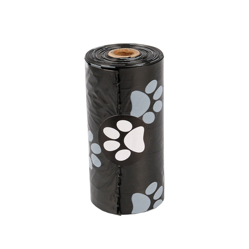 21 Degradable Poop Bags Rolls - BLACK