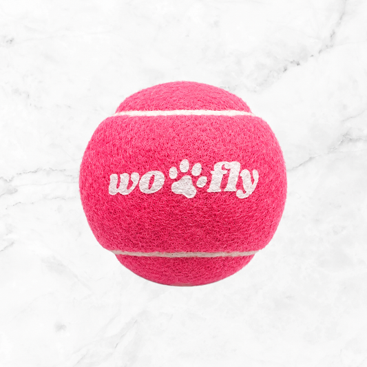 WOOFLY ΜΠΑΛΑΚΙ ΤΟΥ ΤΕΝΙΣ SQUEAKY - ΡΟΖ