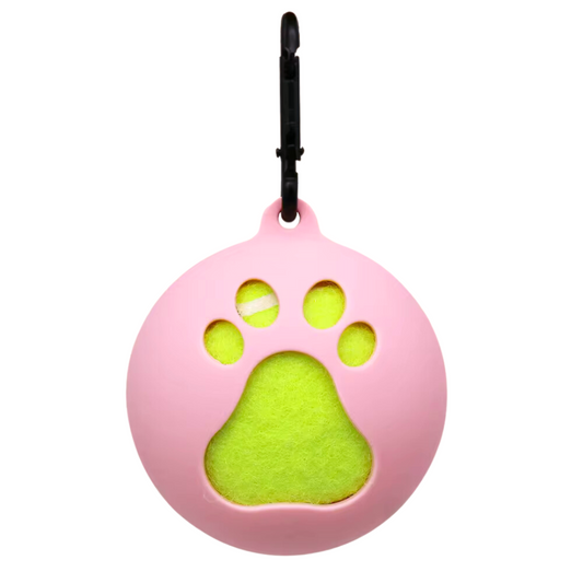 Tennis Pet Ball Holder - Pink