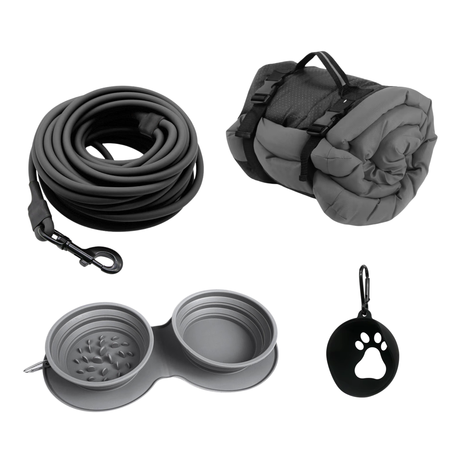 PUP & GO TRAVEL BUNDLE - ΜΑΥΡΟ
