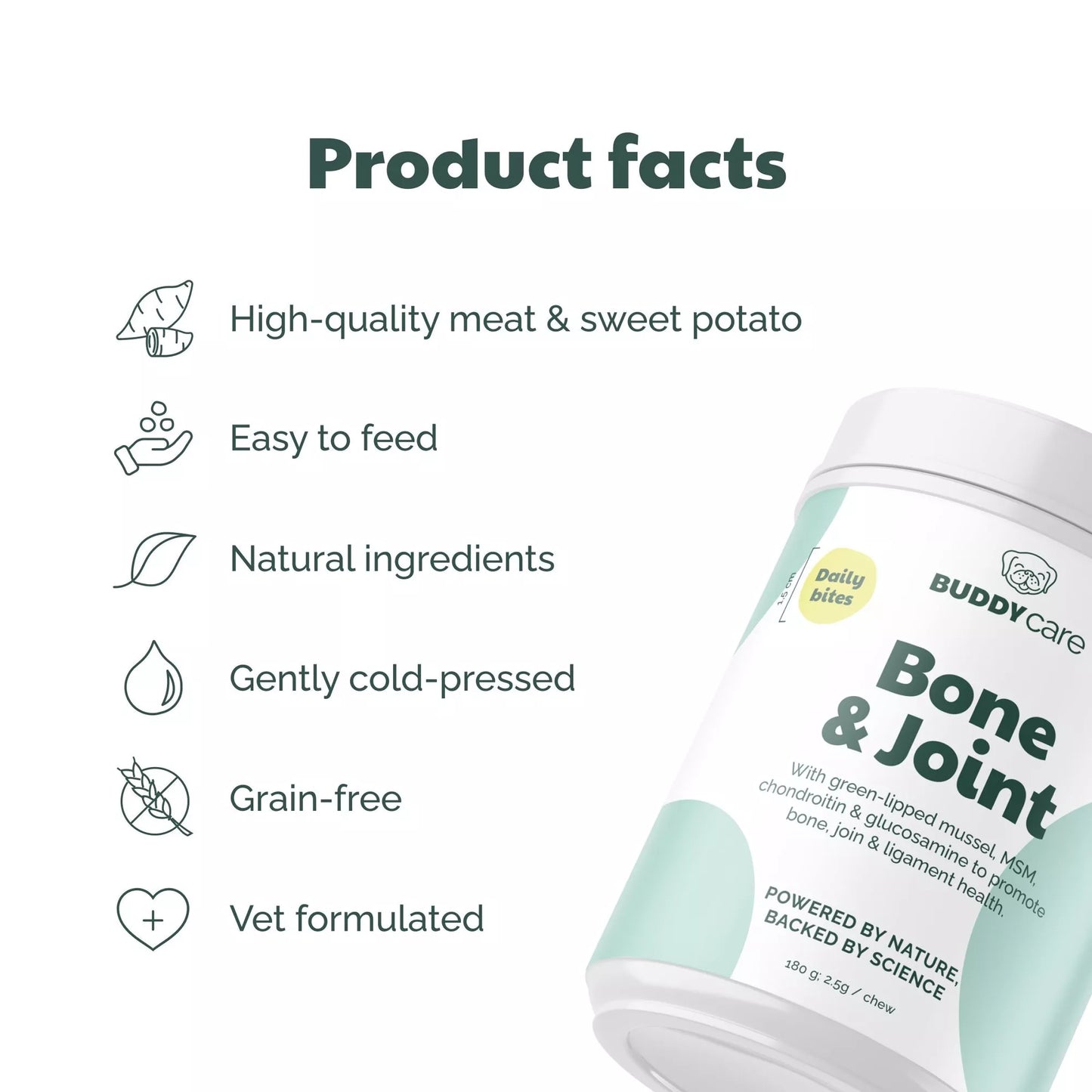 BUDDY CARE BONE & JOINT ΣΥΜΠΛΗΡΩΜΑ ΔΙΑΤΡΟΦΗΣ