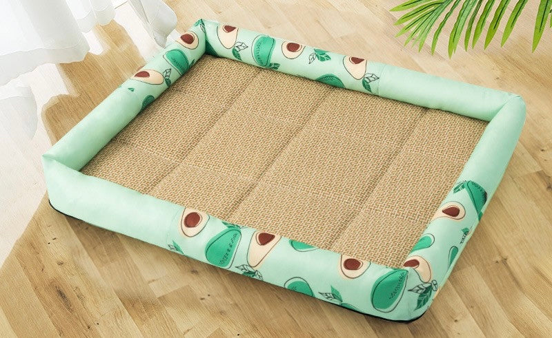 Cooling Dog Mat - Avocado