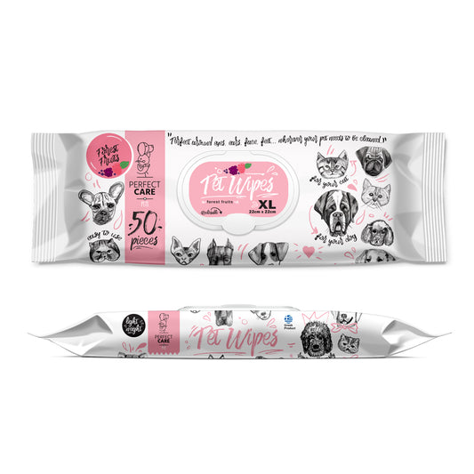 PERFECT CARE ΜΑΝΤΗΛΑΚΙΑ ΚΑΘΑΡΙΣΜΟΥ FOREST FRUITS - 50τμχ