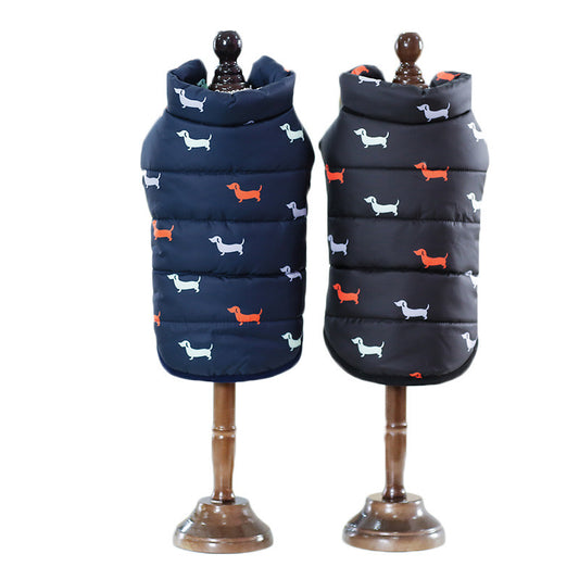 Navy Dog Jacket