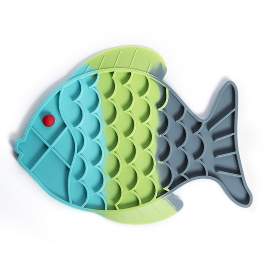 Silicone Lick Mat - Fish Shape