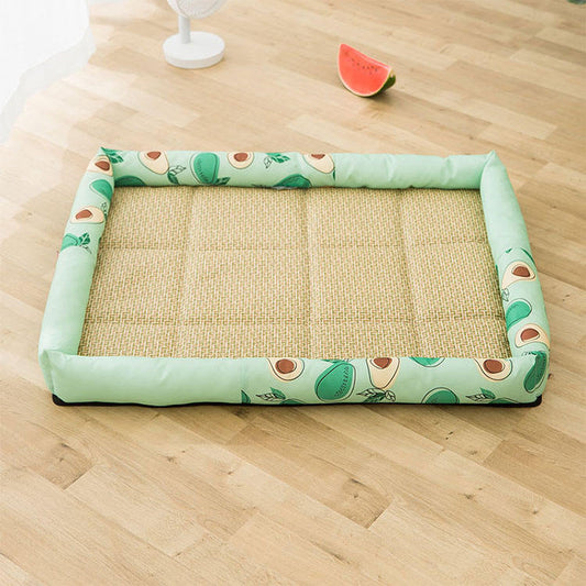 Cooling Dog Mat - Avocado