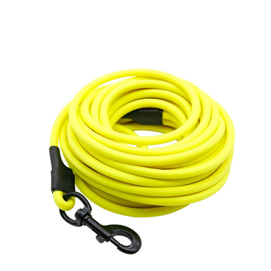 Training Leash PVC 5m - YELLOW