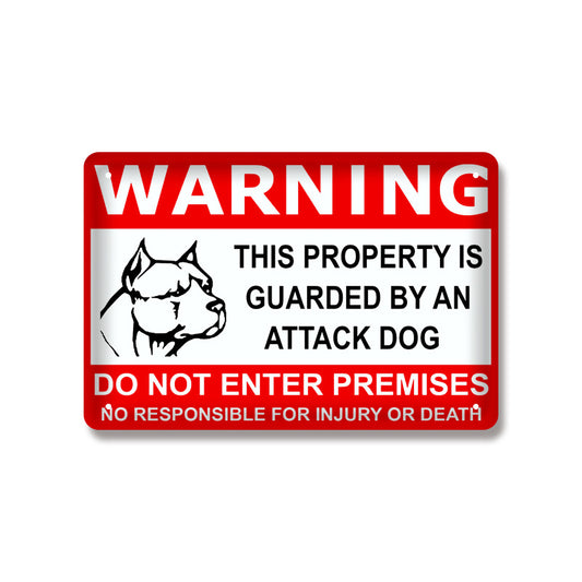 Dog Warning Sign