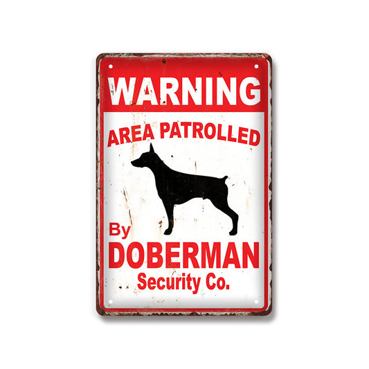 Dog Warning Sign