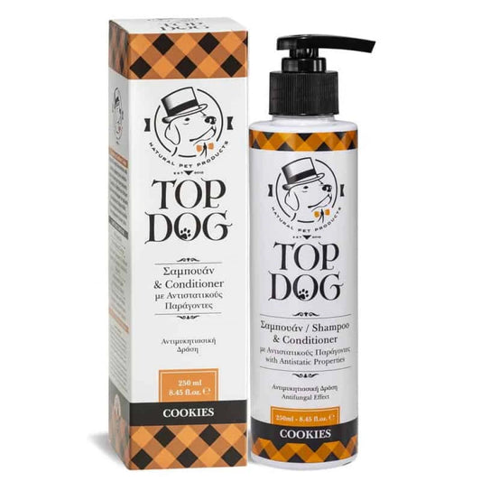 Top Dog Hypoallergenic Gentle Dog Shampoo and Conditioner - COOKIES