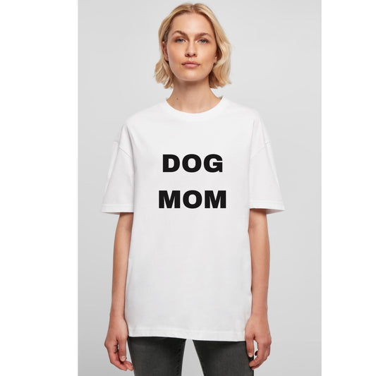 WOOFLY DOG MOM T-SHIRT - ΛΕΥΚΟ