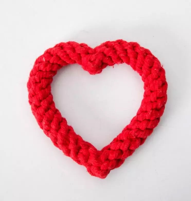 Eco Friendly Heart Cotton Toy