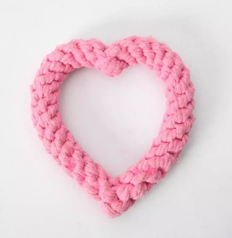 Eco Friendly Heart Cotton Toy